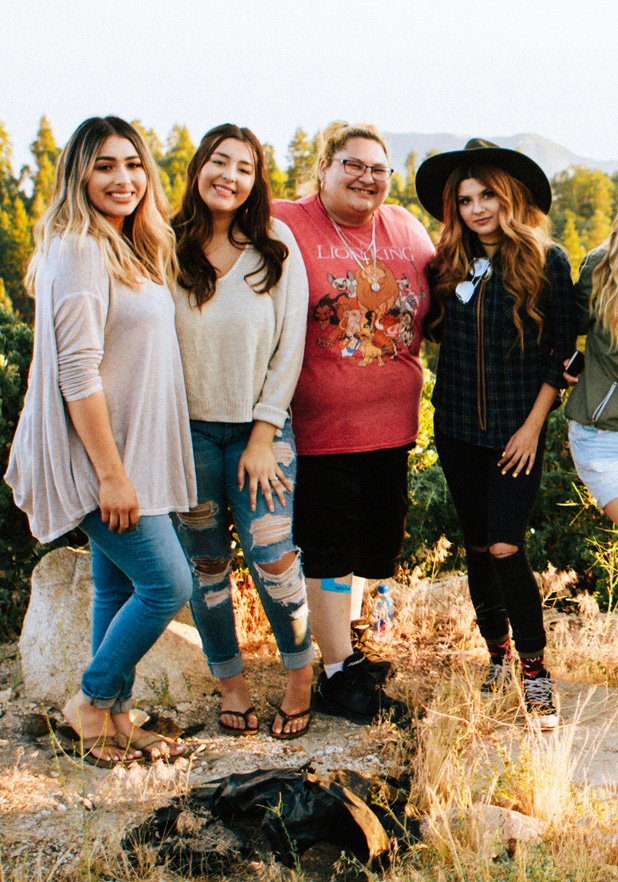 Group of women outside together